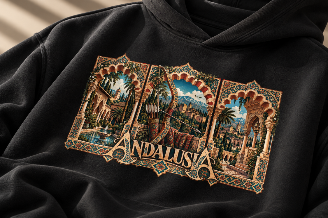 ANDALUSIA — Premium Oversize Hoodie