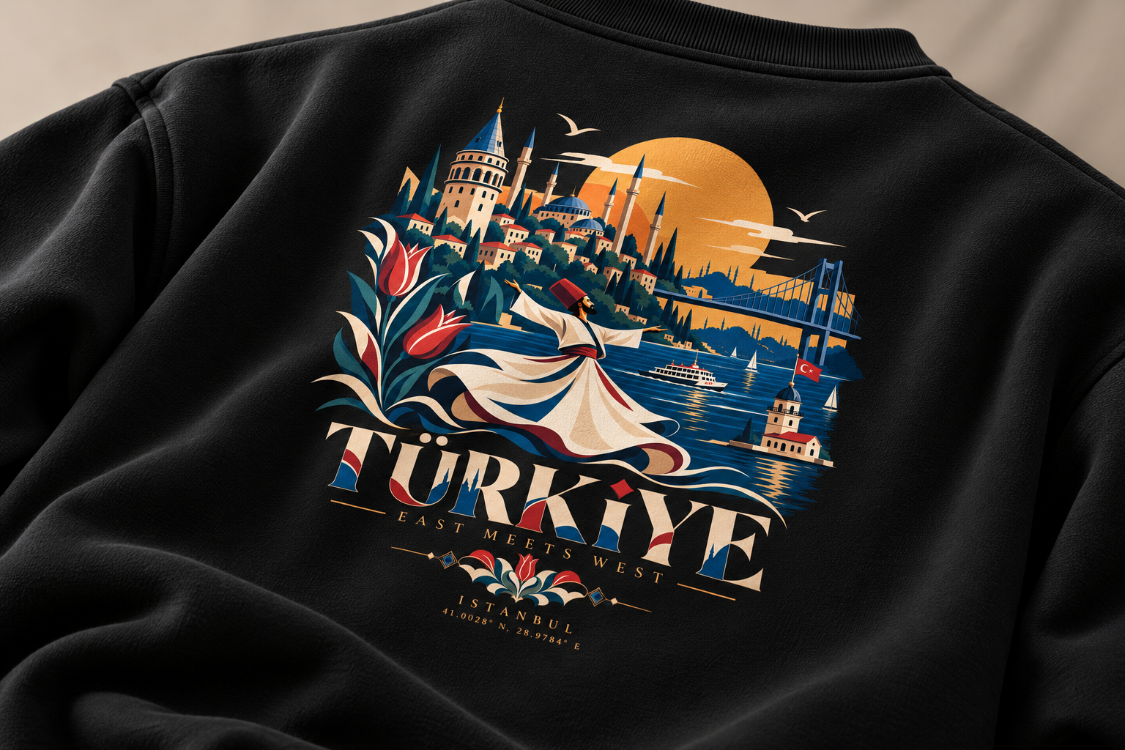 Türkiye — Premium Oversize Sweatshirt