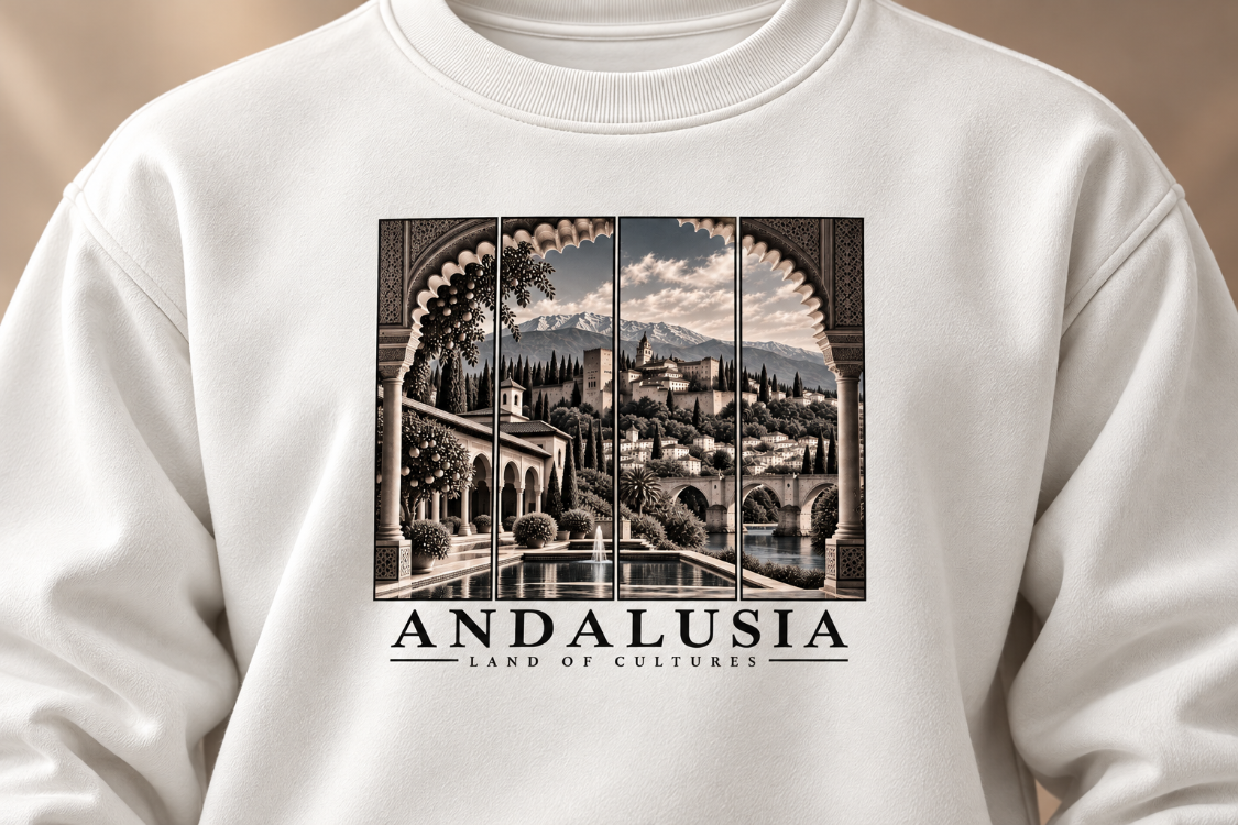 ANDALUSIA — Premium Oversize Sweatshirt