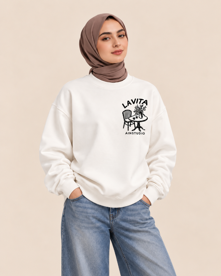 La Vita — Premium Oversize Sweatshirt
