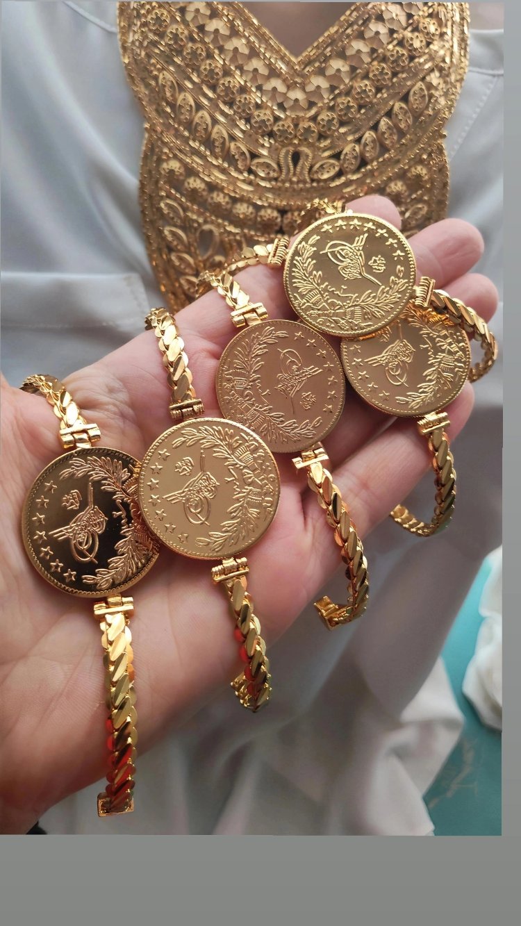 22 Ayar Tuğra Bileklik
