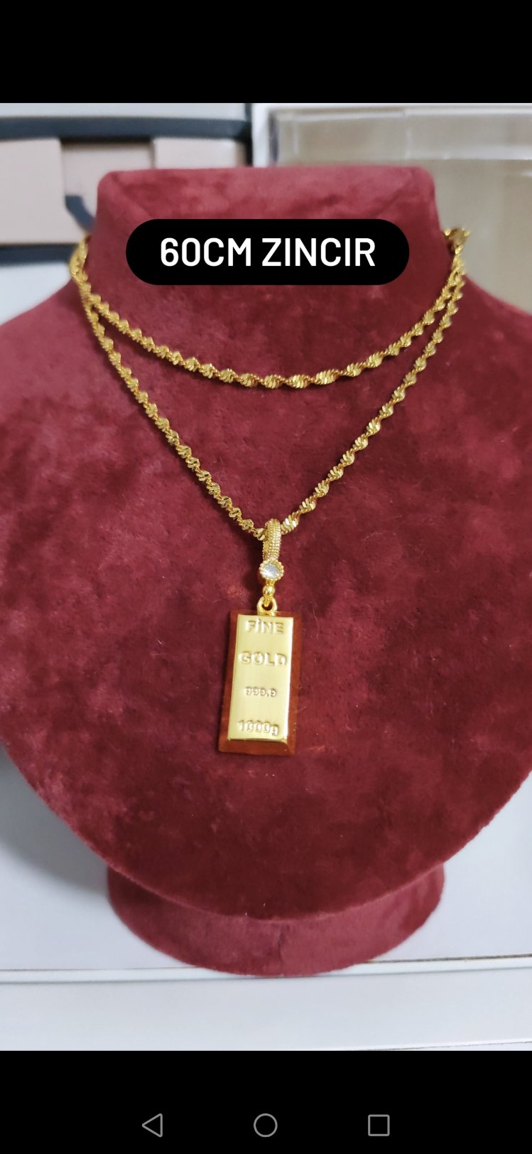22Ayar Gram Set (60cm)