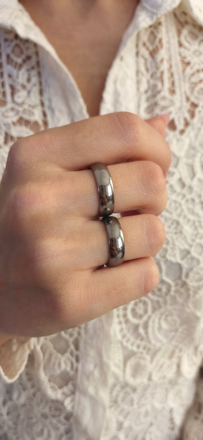 steanlees steel çelik Yüzük Cartier