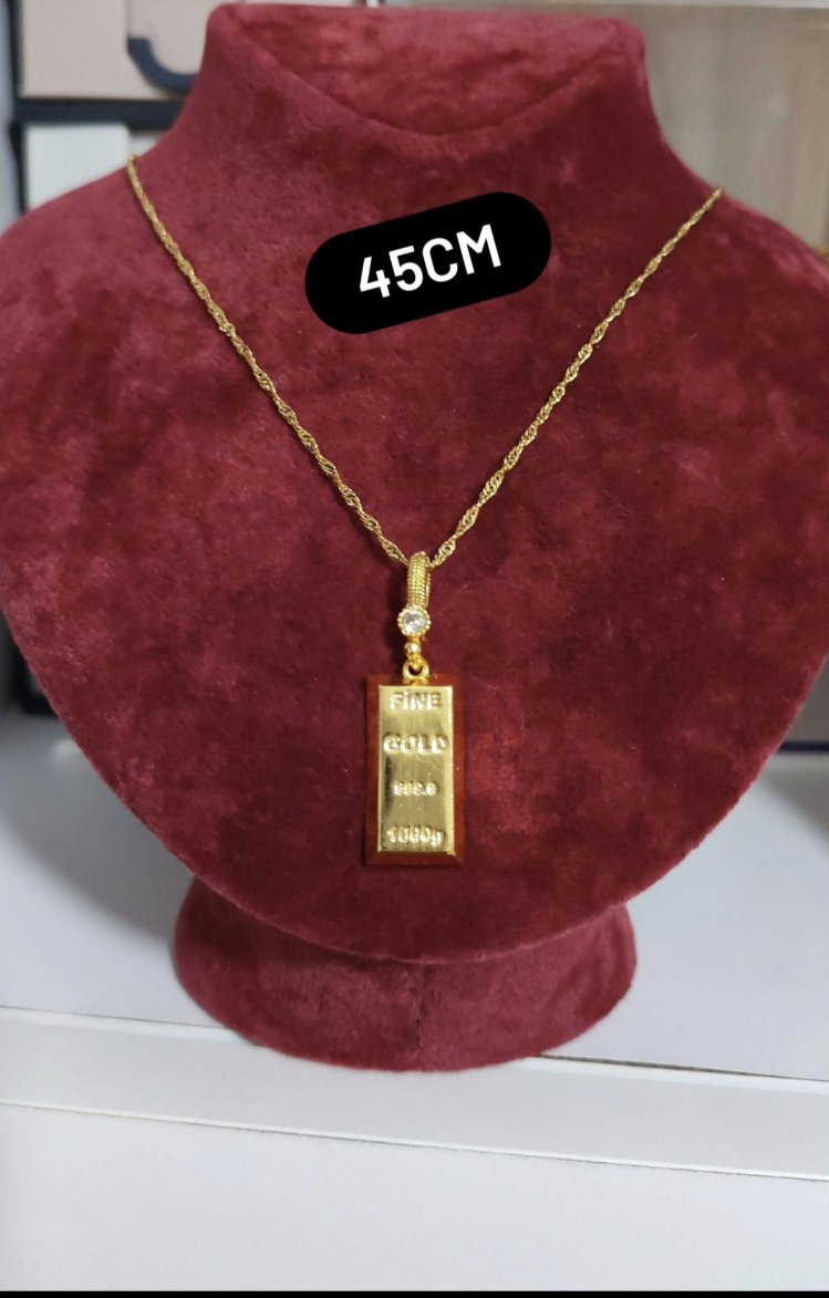 22Ayar Gram Kolye/45cm