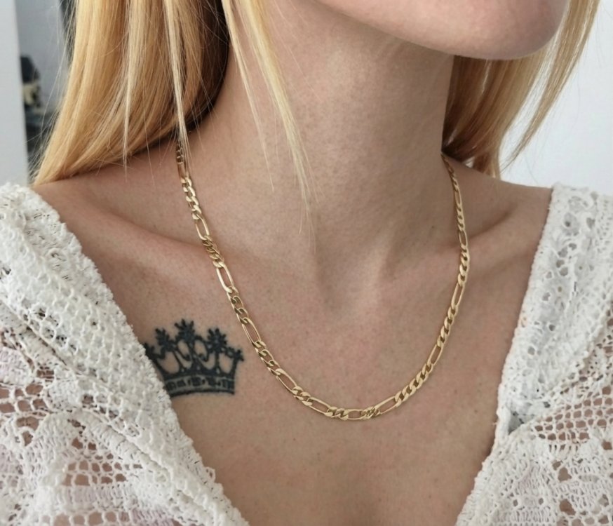 Vip 14 K Xiupink Zincir Kolye 