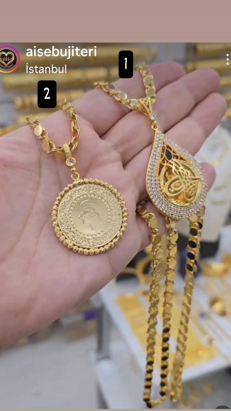 Beşi Bir Yerde Tuğra Kolye 