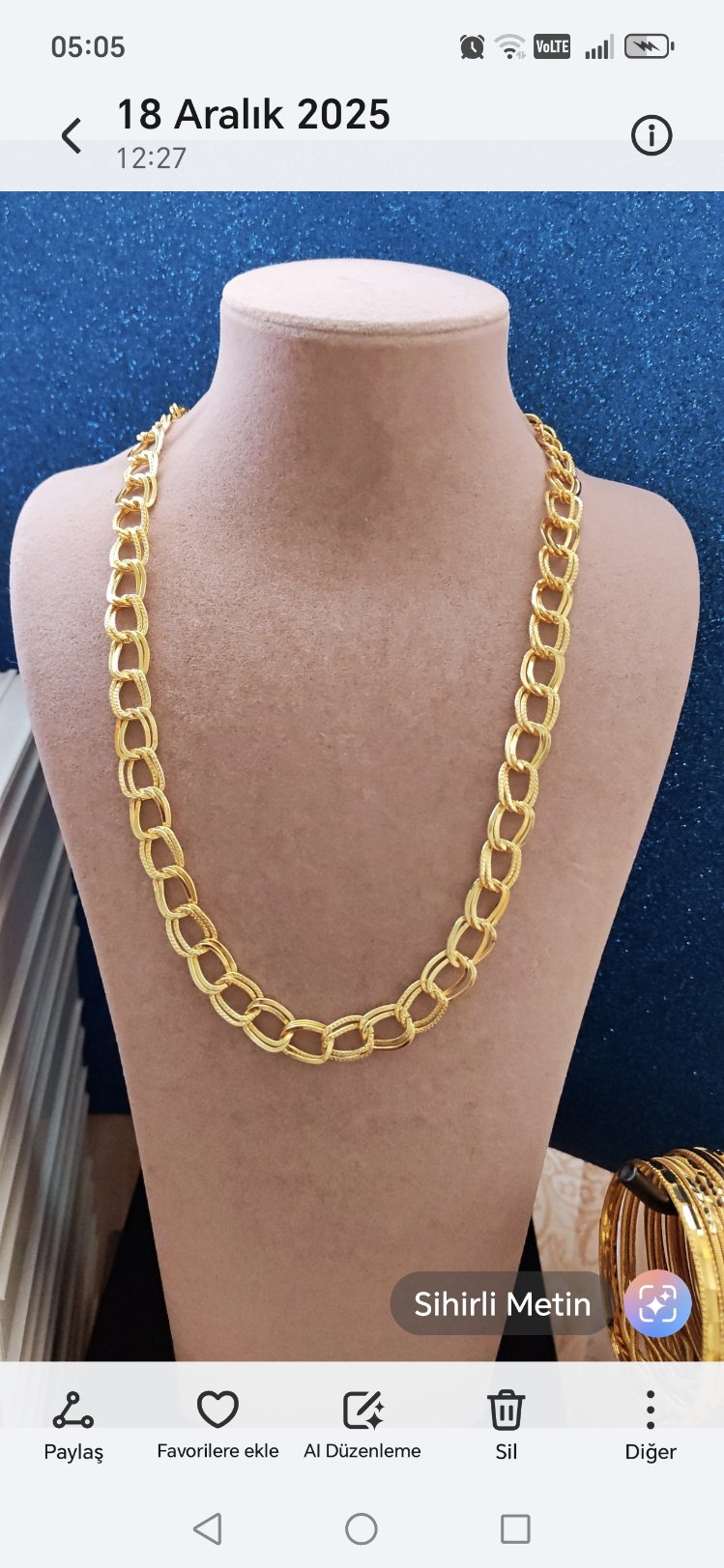 Samanyolu Set Küpe & Bileklik