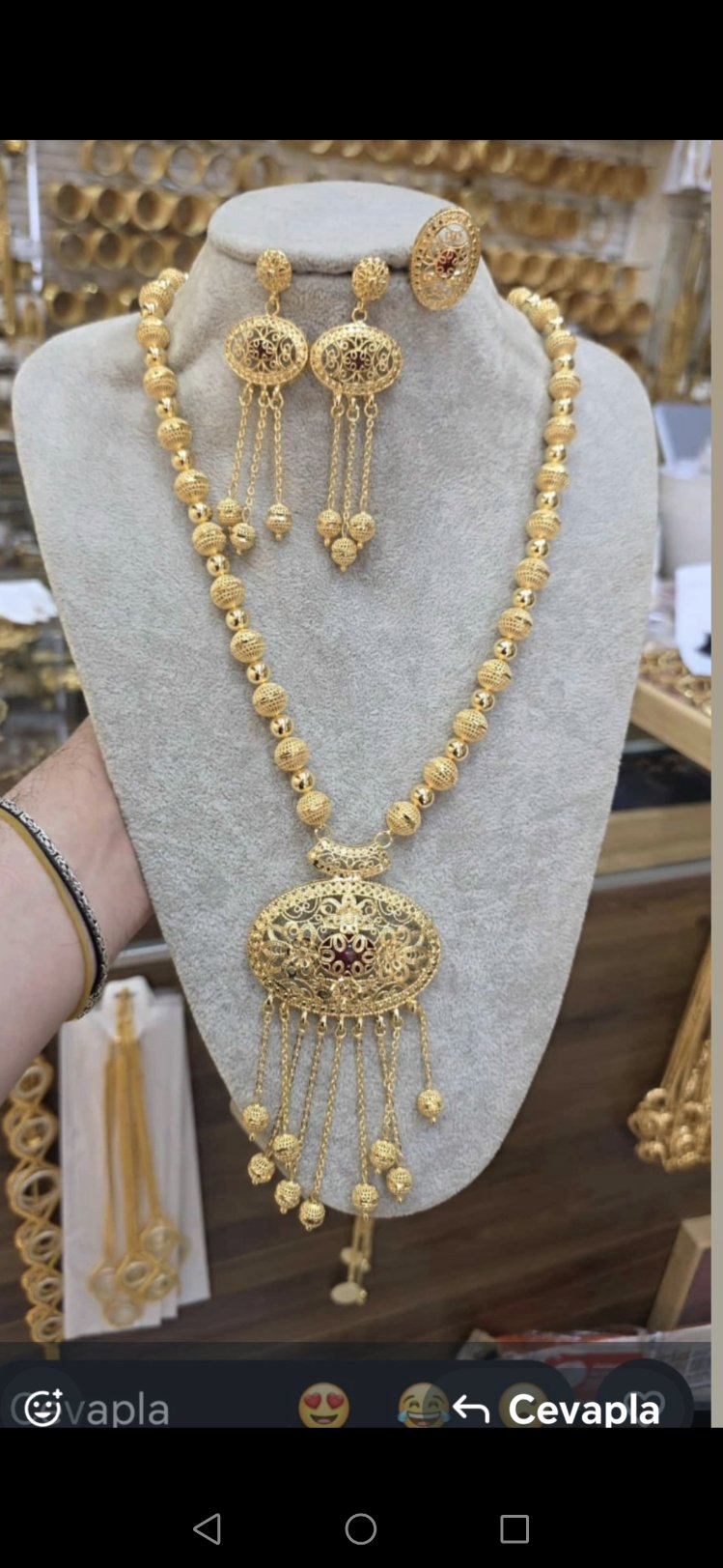 Altınkaplama 22 Ayar  Set 