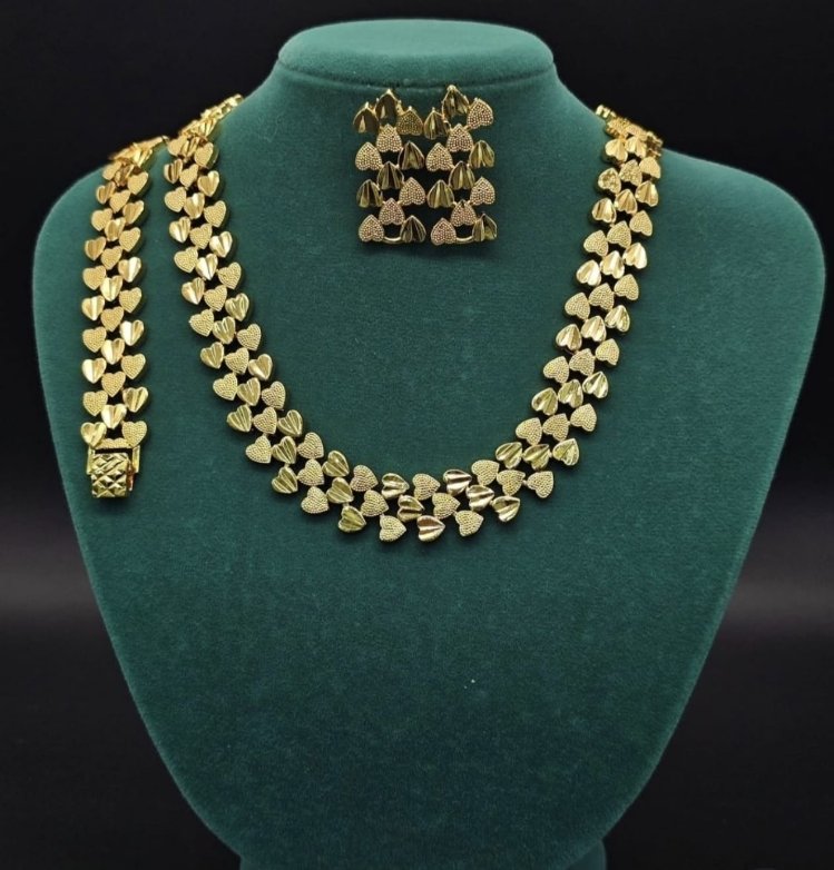 Altınkaplama Kolye Set 