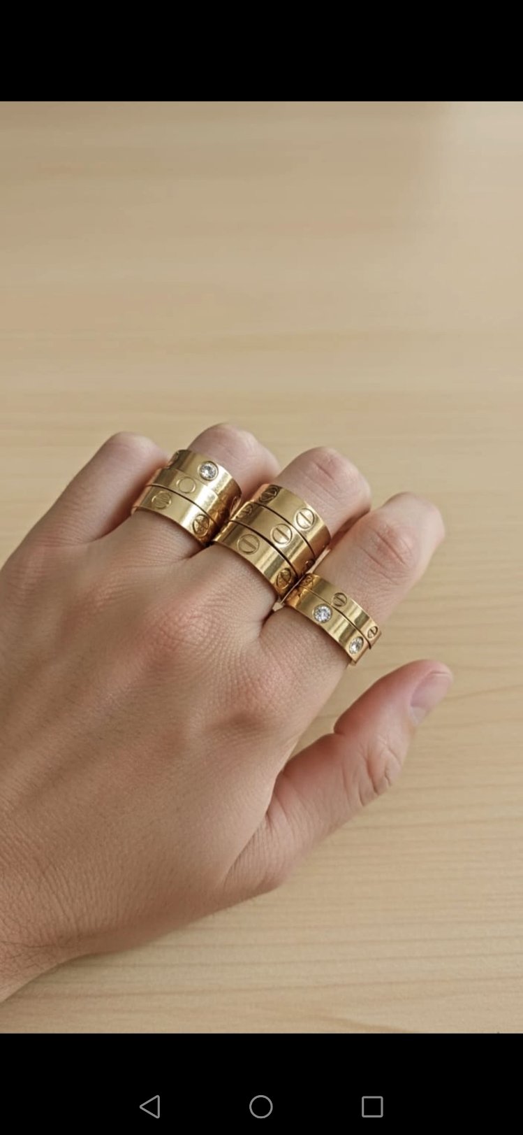 Cartier Yüzük