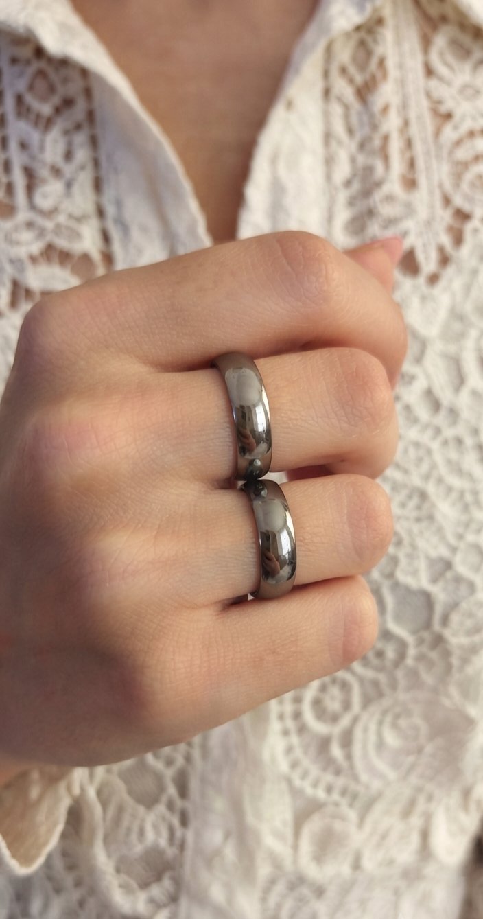 steanlees steel çelik Yüzük Cartier