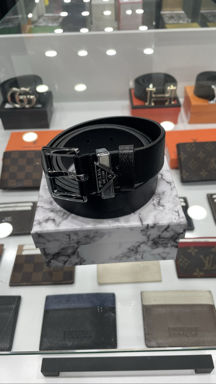 Prada Premium Orijinal Deri Kemer