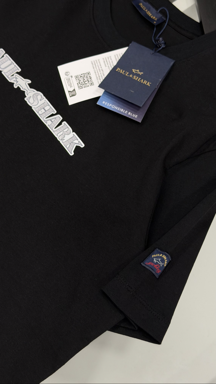 Paul&Shark Premium Yeni Sezon Mağaza Modeli Tişört %100 Cotton
