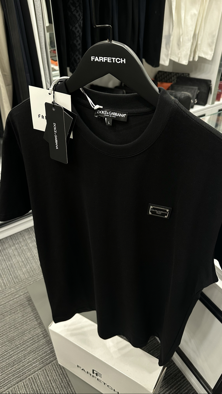 Dolce&Gabbana Premium Basic İthal Logo Tişört 