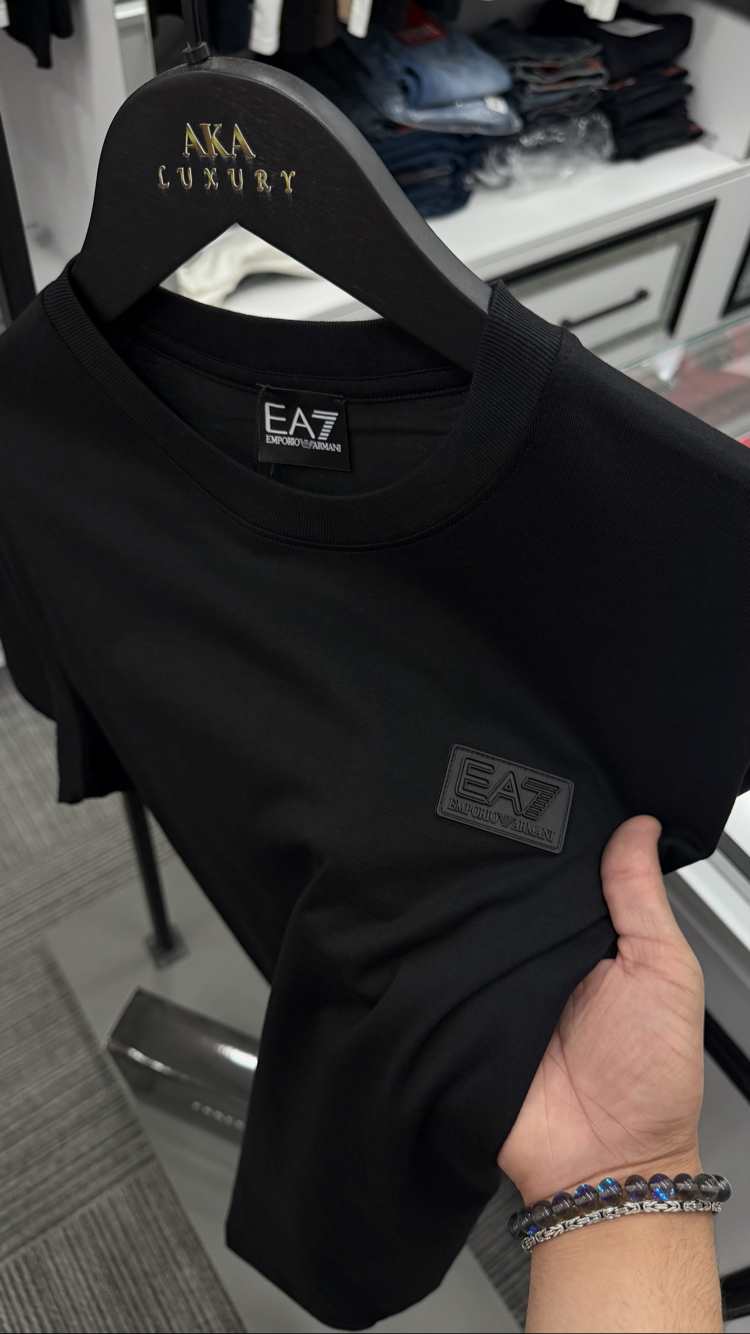 EA7 Basic Logo Premium Yeni Sezon Mağaza Modeli Tişört %100 Cotton