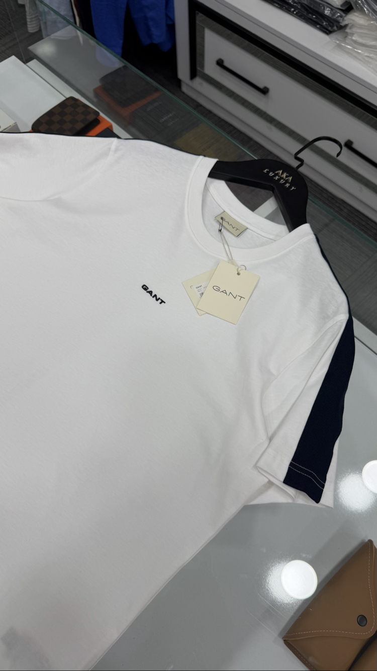 Gant Premium Yeni Sezon Mağaza Modeli Tişört %100 Cotton 