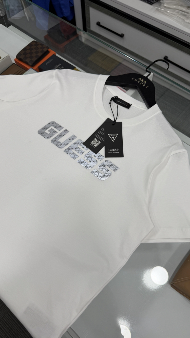 Guess Premium Yeni Sezon Mağaza Modeli Tişört %100 Cotton 
