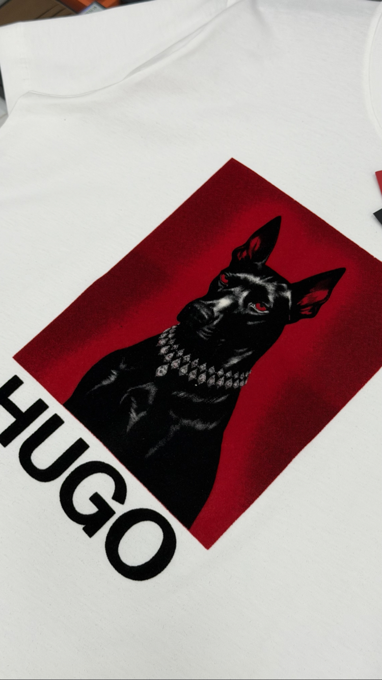Hugo Premium Yeni Sezon Mağaza Modeli Tişört %100 Cotton