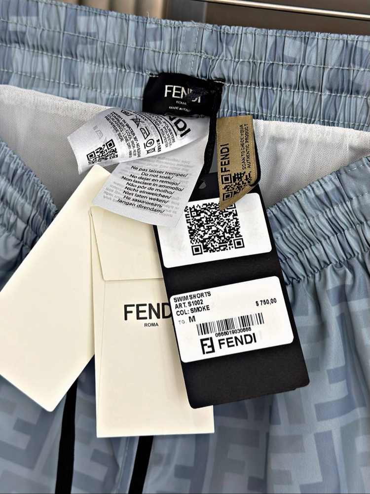 Fendi Premium 2026 Yeni Sezon Deniz Şortu