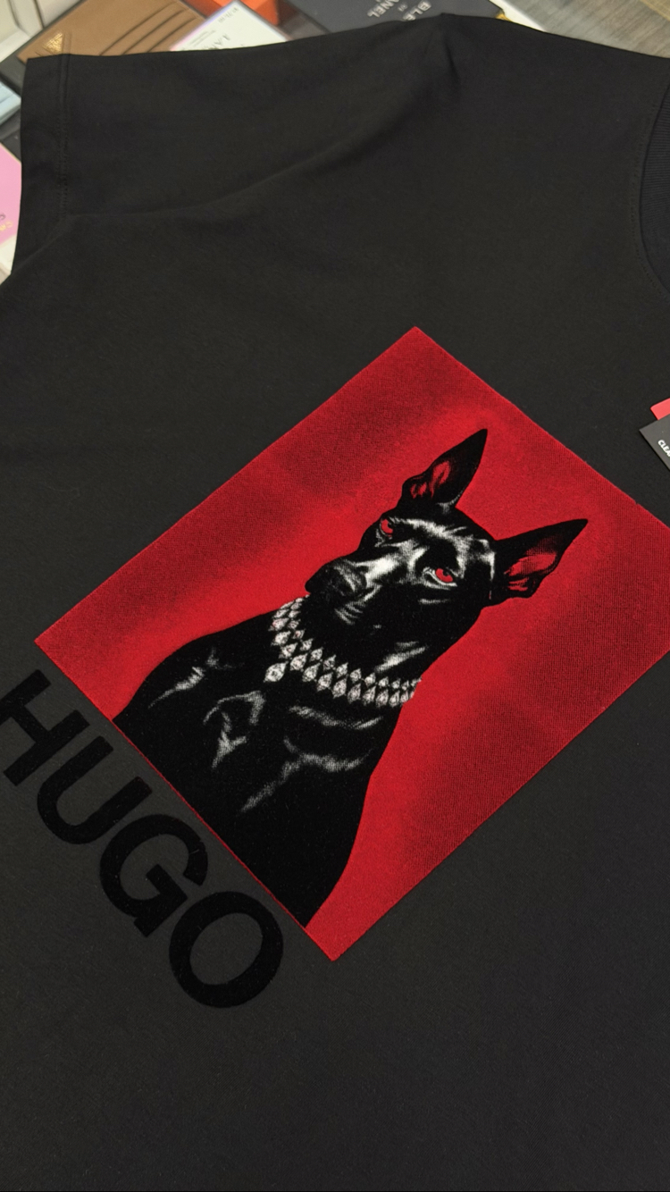Hugo Premium Yeni Sezon Mağaza Modeli Tişört %100 Cotton