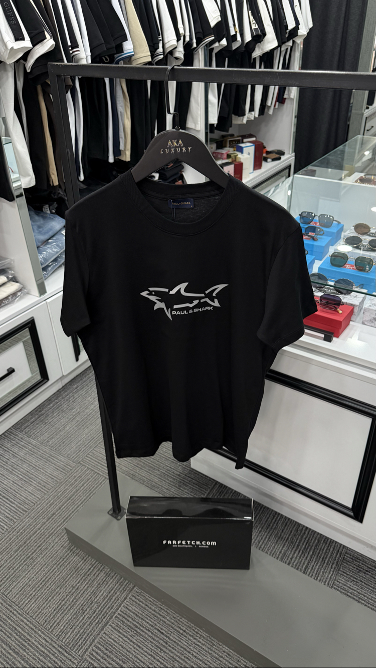 Paul Shark Premium Yeni Sezon Mağaza Modeli Tişört %100 Cotton