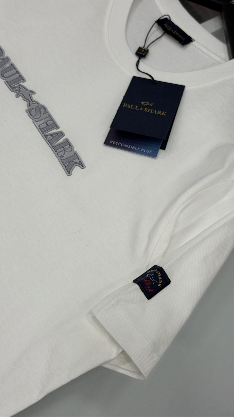 Paul&Shark Premium Yeni Sezon Mağaza Modeli Tişört %100 Cotton