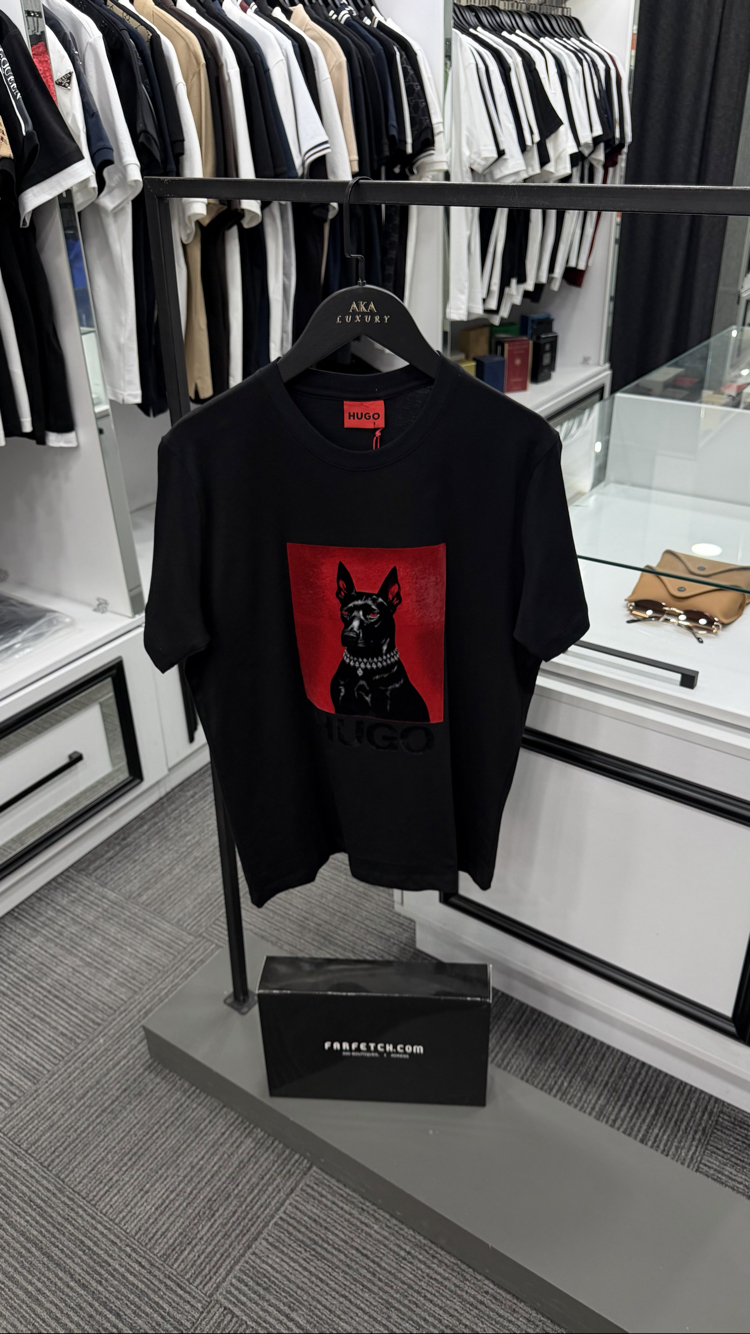 Hugo Premium Yeni Sezon Mağaza Modeli Tişört %100 Cotton