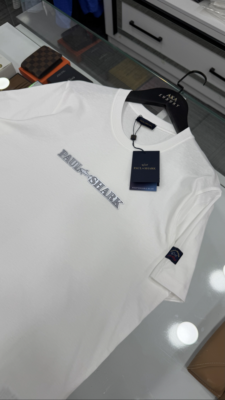 Paul&Shark Premium Yeni Sezon Mağaza Modeli Tişört %100 Cotton