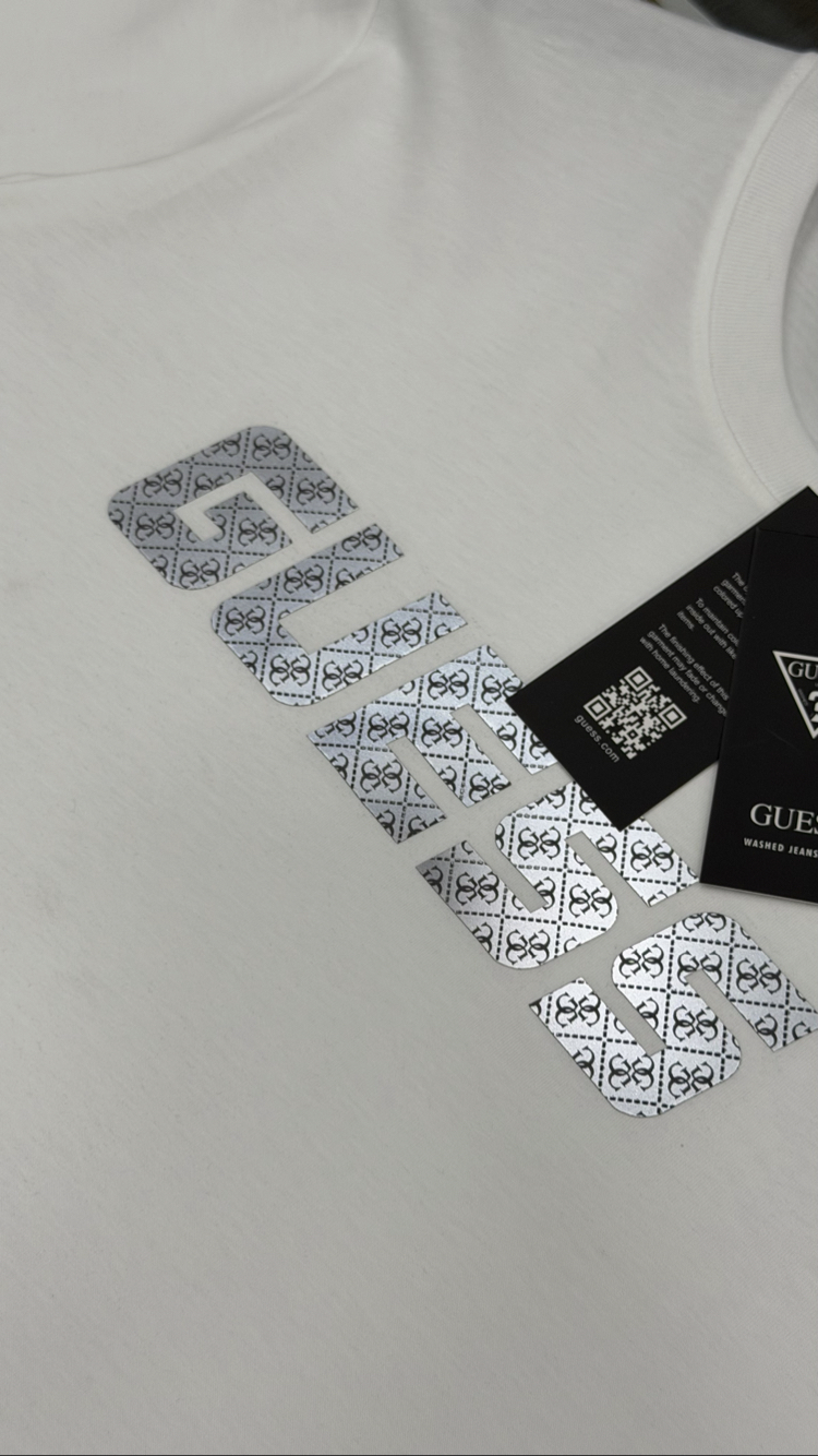 Guess Premium Yeni Sezon Mağaza Modeli Tişört %100 Cotton 