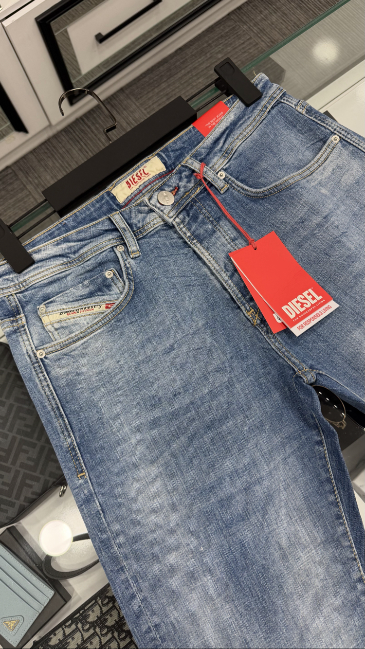 Diesel Buz Mavisi Premium Kot Pantolon