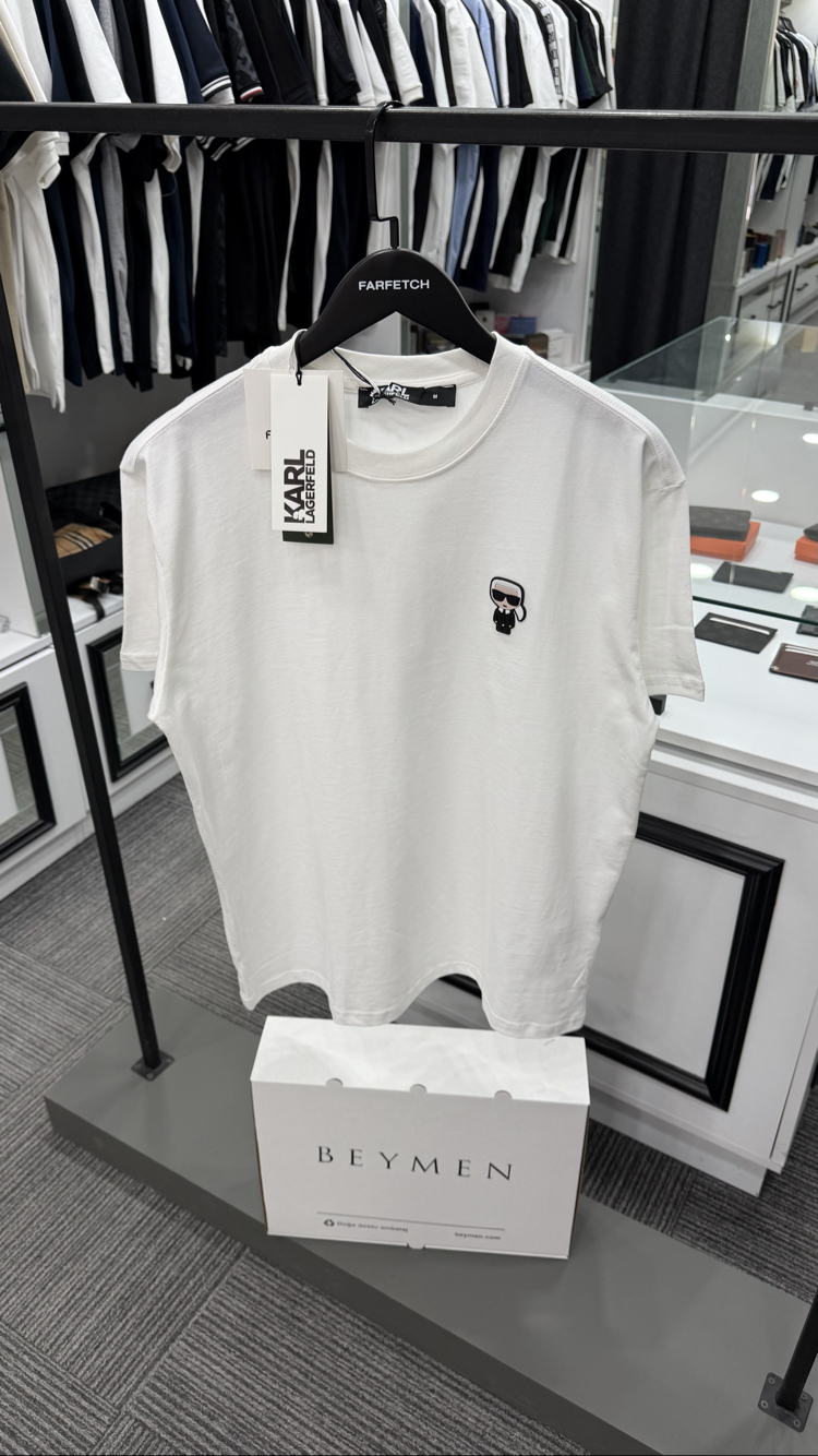 Karl Premium Tişört %100 Cotton