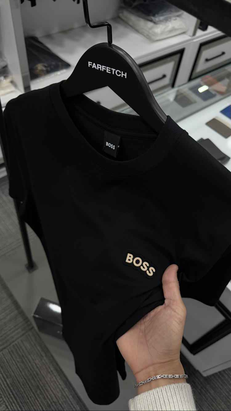 Boss Premium Yeni Sezon Mağaza Tişört %100 Cotton 