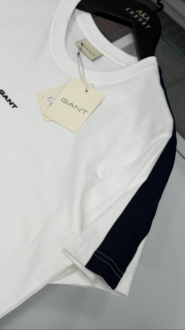 Gant Premium Yeni Sezon Mağaza Modeli Tişört %100 Cotton 