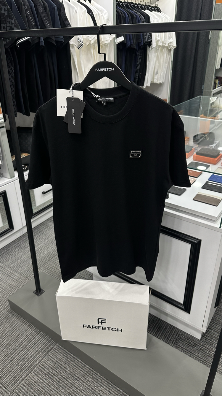 Dolce&Gabbana Premium Basic İthal Logo Tişört 