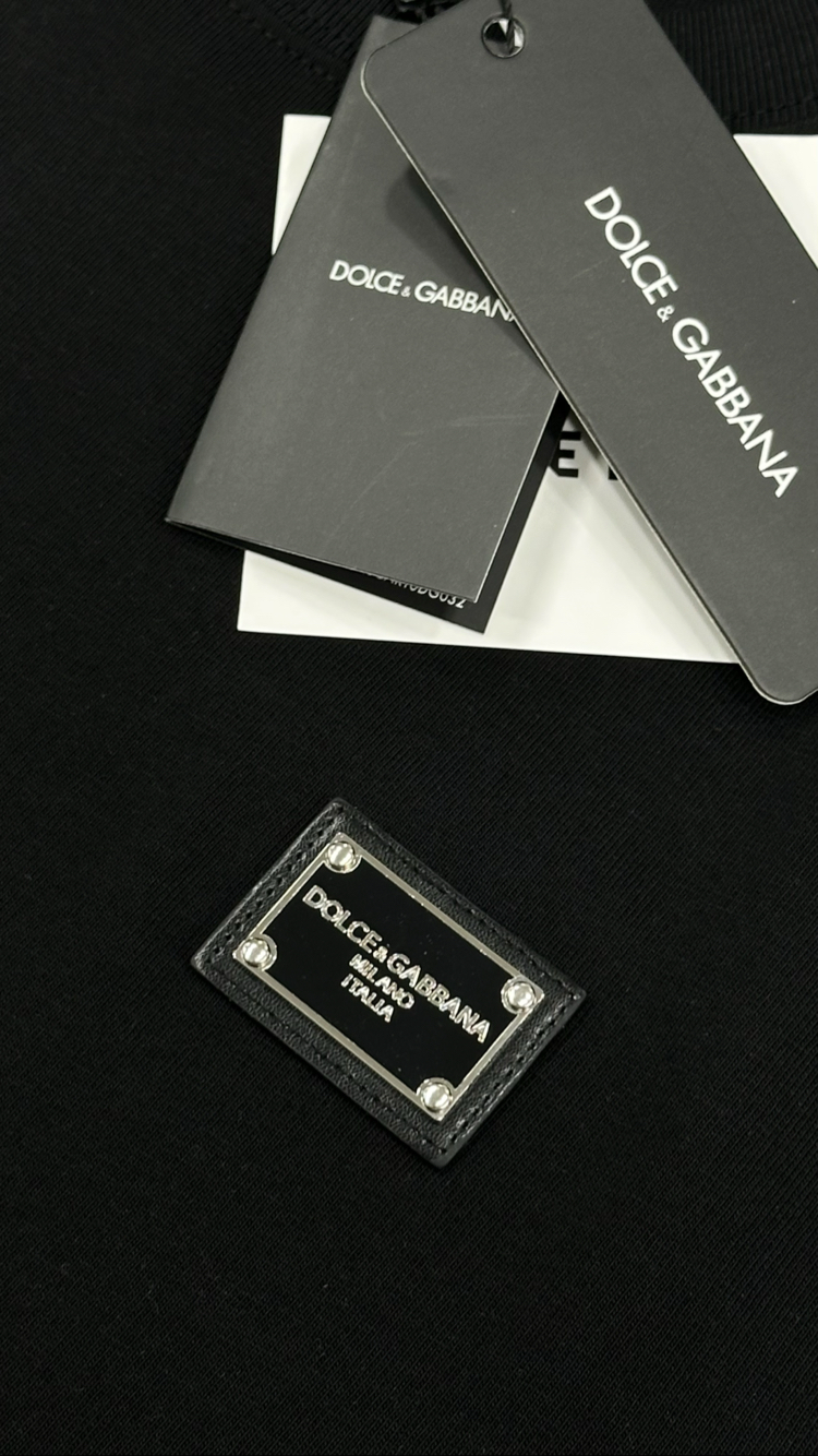 Dolce&Gabbana Premium Basic İthal Logo Tişört 