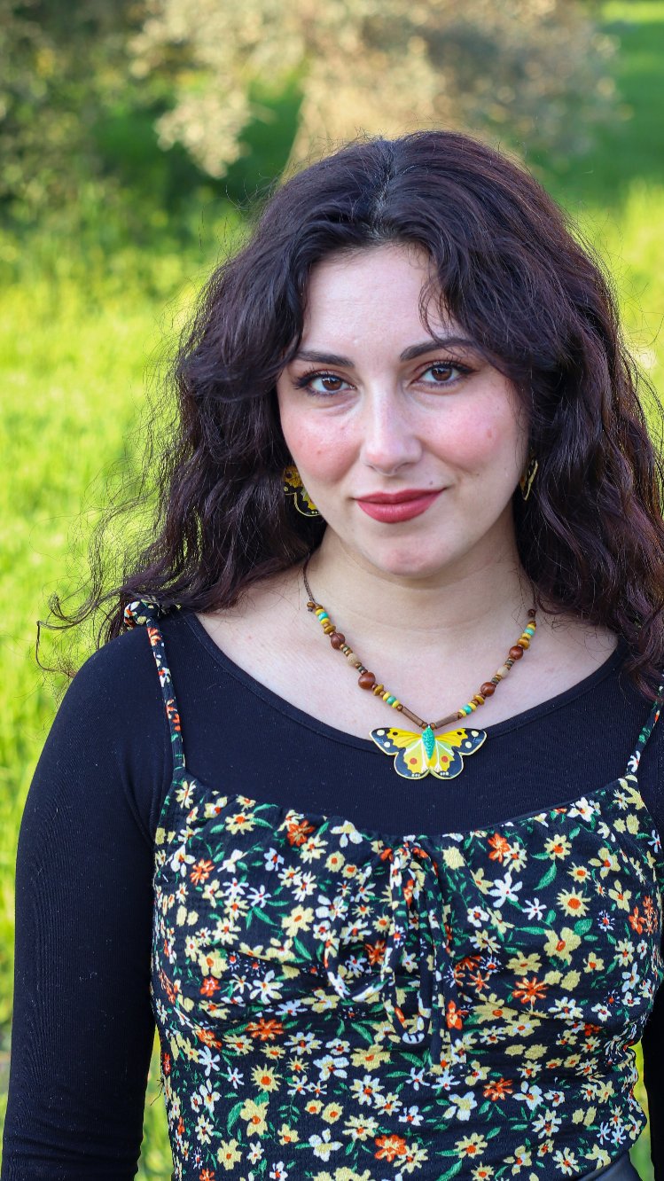 Sarı Azamet Kelebeği KOLYE (Colias croceus)