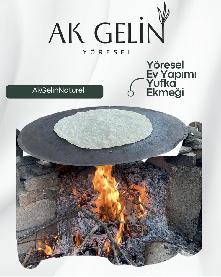 Yöresel Yufka Ekmeği (Islatılmış) 25 Adet