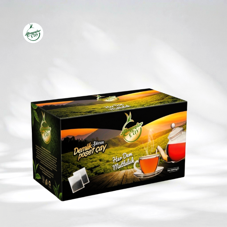 Akmanlar Çay - Demlik Süzen Poşet Çay (5 kg) - Butik Seri