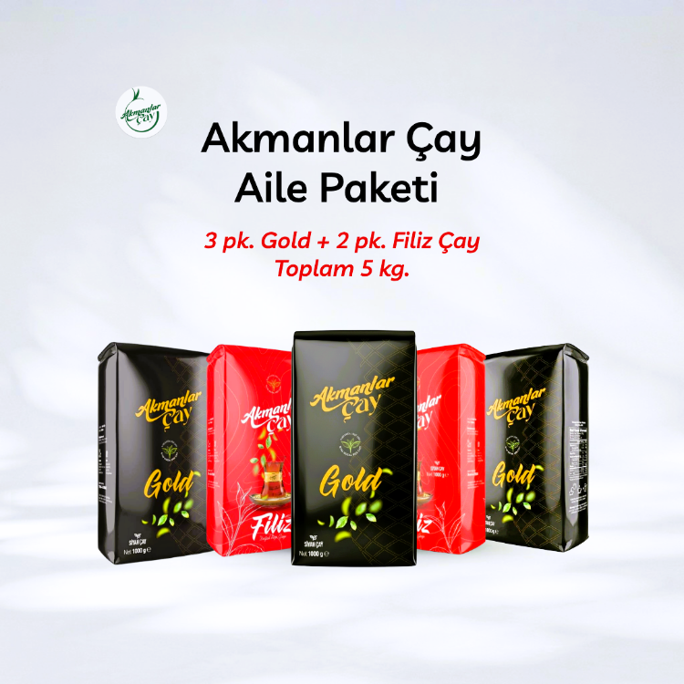 AKMANLAR ÇAY AİLE SETİ