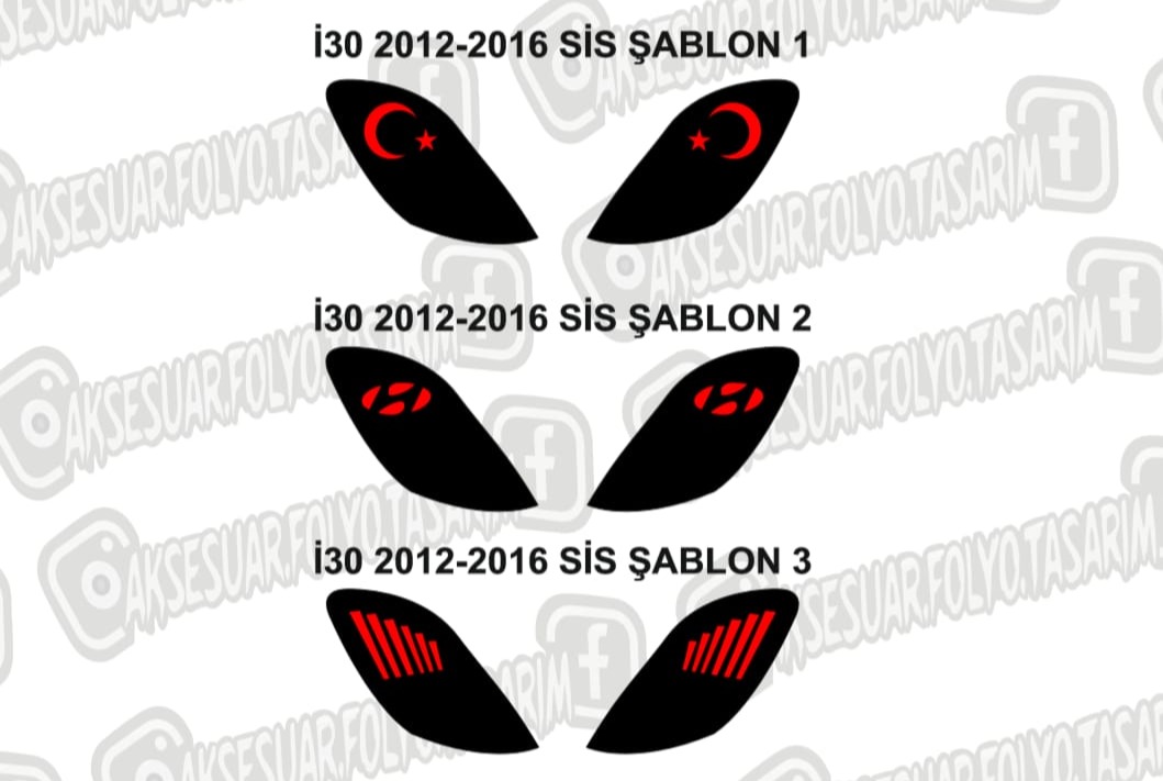 Hyundai İ30 2012-2016 Stop Folyo
