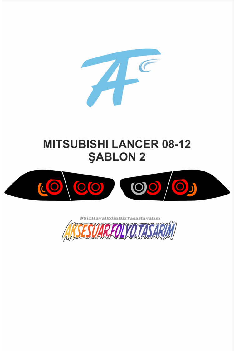 Mitsubishi Lancer 08-12 Stop Folyo