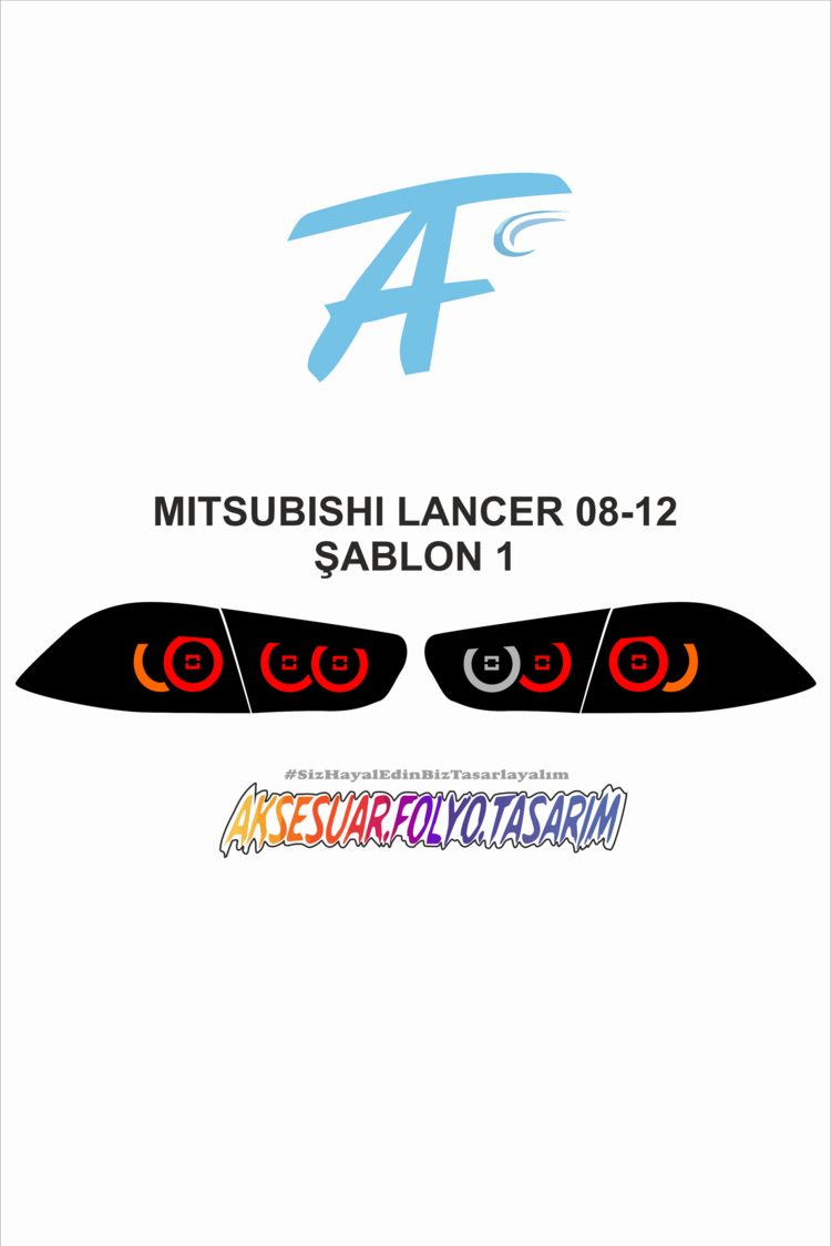 Mitsubishi Lancer 08-12 Stop Folyo