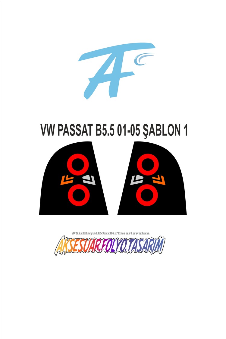 Vw Passat B5.5 2001 2005 Stop Folyo
