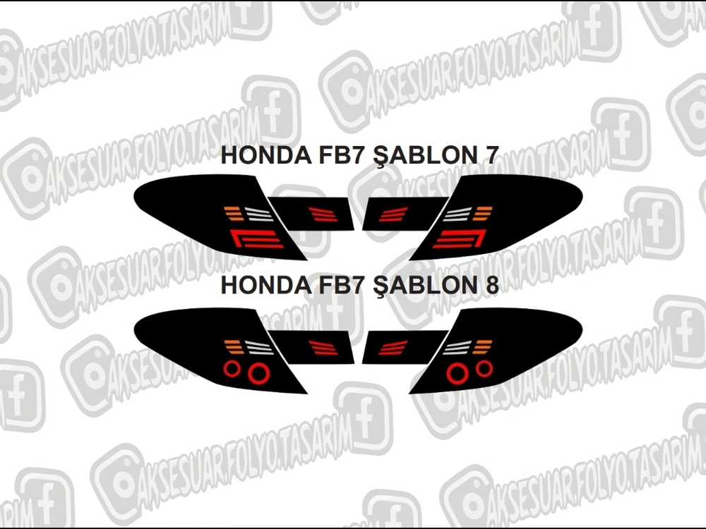 Honda Civic Fb7 Stop Folyo