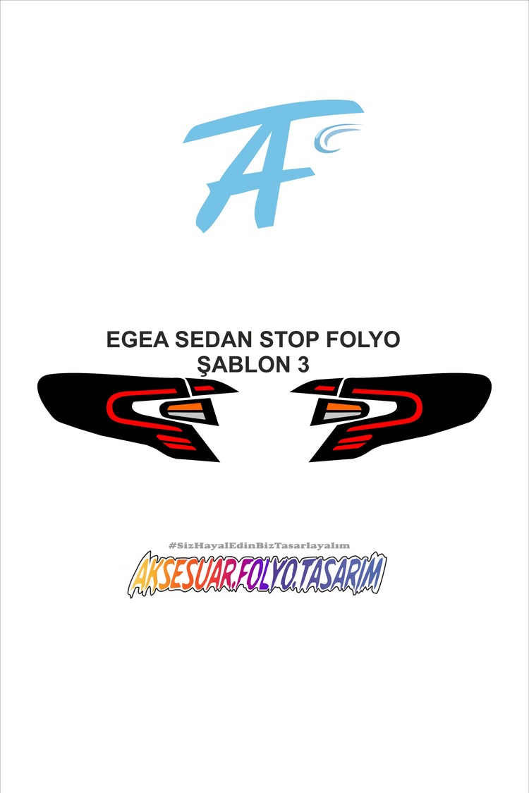 Fiat Egea Sedan Stop Folyo 
