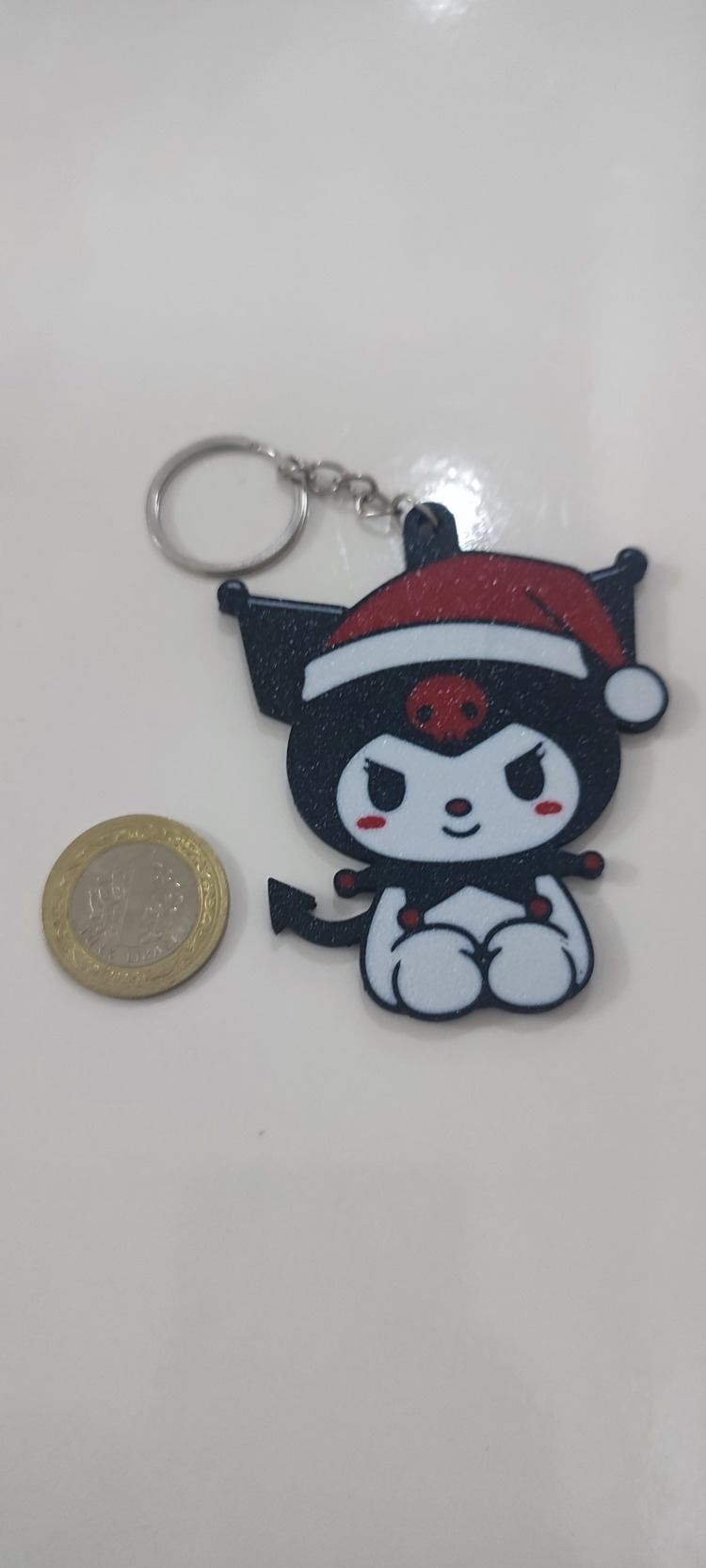 3D Kuromi Anahtarlık 