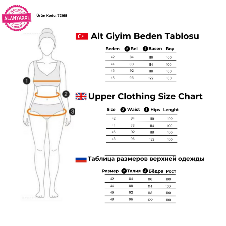 Büyük Beden Kadın Beyaz Şeritli Fermuarlı Dar Paça Jogger Pantolon
