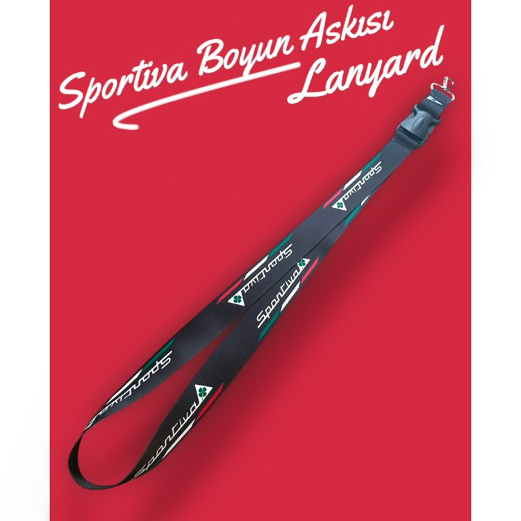 Sportiva Boyun Askı Lanyard 