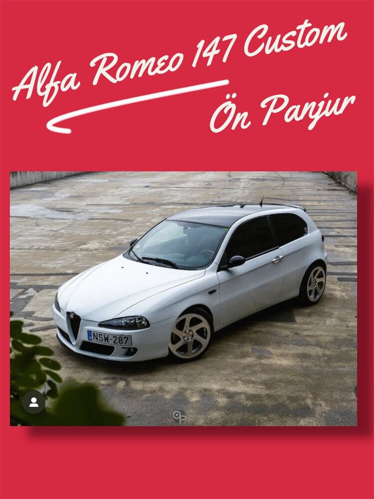 Alfa Romeo 147 Özel tasarım Scudetto