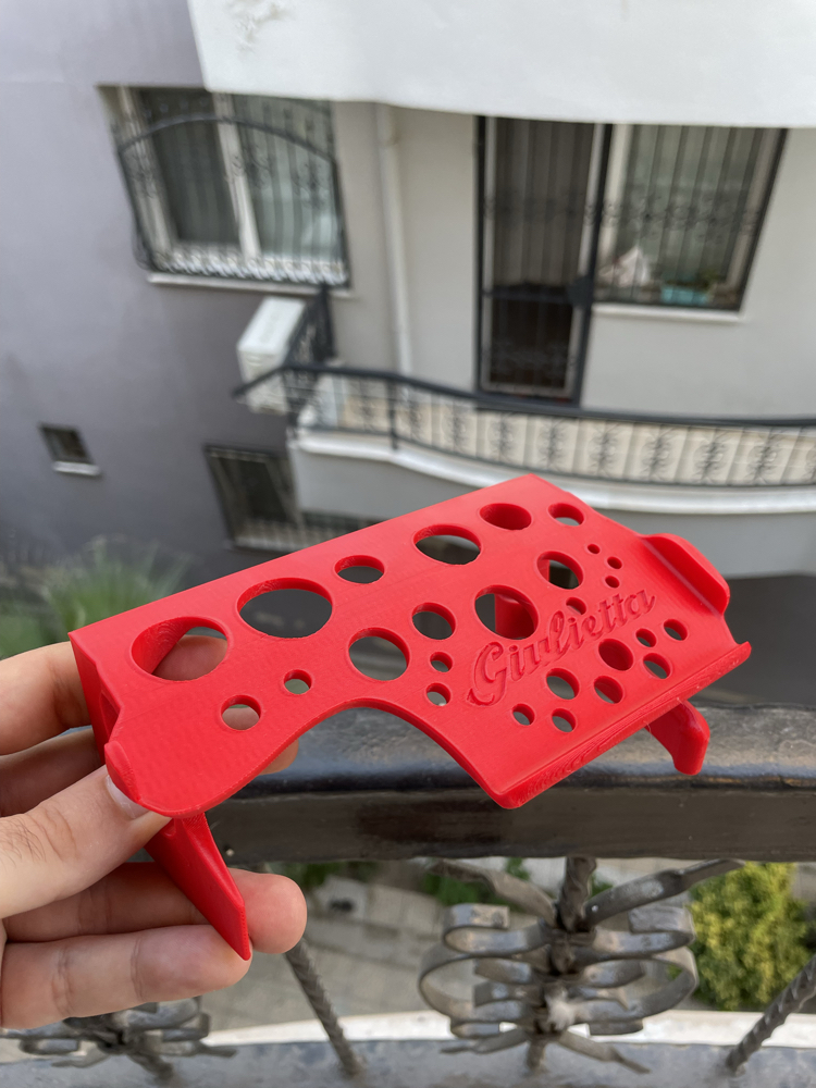Alfa Romeo Giulietta Rosso Telefon Stand